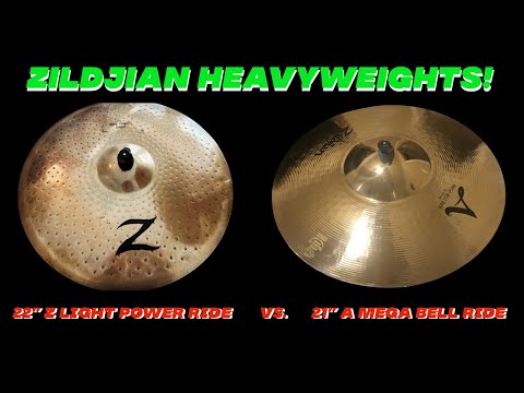 Zildjian Heavyweights! Z Light Power Ride vs. A Mega Bell Ride