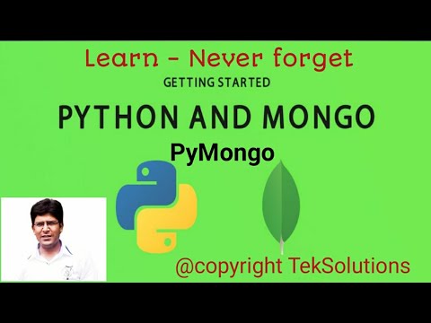 51 Python Mongodb Tutorial Using Pymongo Part 2 Mongdb Python Pymongo Teksolutions
