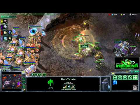 Starcraft 2 - 2v2: (Z)EGStrifeCro, (T)EGAxslav vs. (P)xSixAzide, (P)Superninja