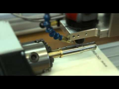 Gravur V2A E-Zigarette / Engraving e-cigarette from stainless steel with cnc router