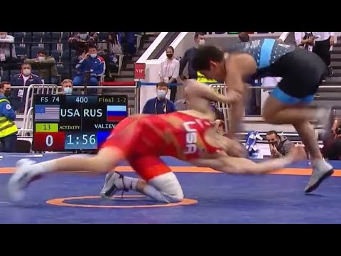 Jason Nolf out-attacks Cherman Valiev 32-5 but loses 6-0!