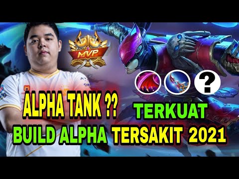 NEW BUILD ALPHA TERSAKIT 2021 - BUILD ALPHA TERSAKIT DAN TERKUAT TOP  GLOBAL MOBILE LEGENDS