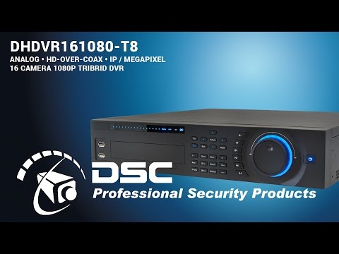 16 Channel 1080P Tribrid DVR - DHDVR161080-T8