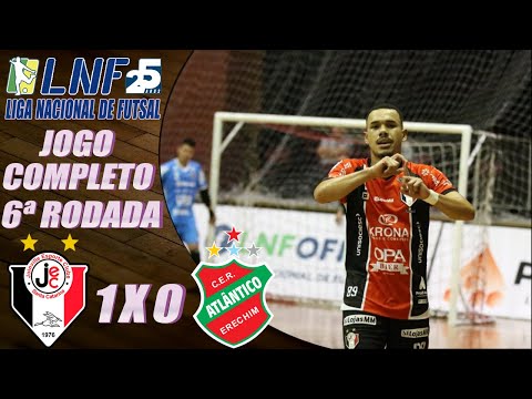 JOGO COMPLETO Joinville 1x0 Atlântico | 6ª Rodada | LNF 2020 (14/10/2020)