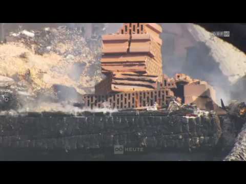 Großbrand in Lohnsburg ORF Oberösterreich Heute
