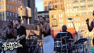 Vivian Green Performing "I'm Not Broken" on Capitol Records Rooftop NYC
