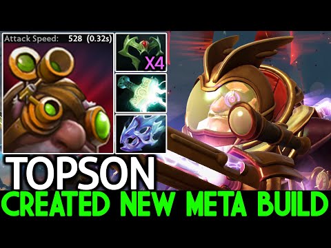 TOPSON [Sniper] Created New Meta Build Max Attack Speed Dota 2
