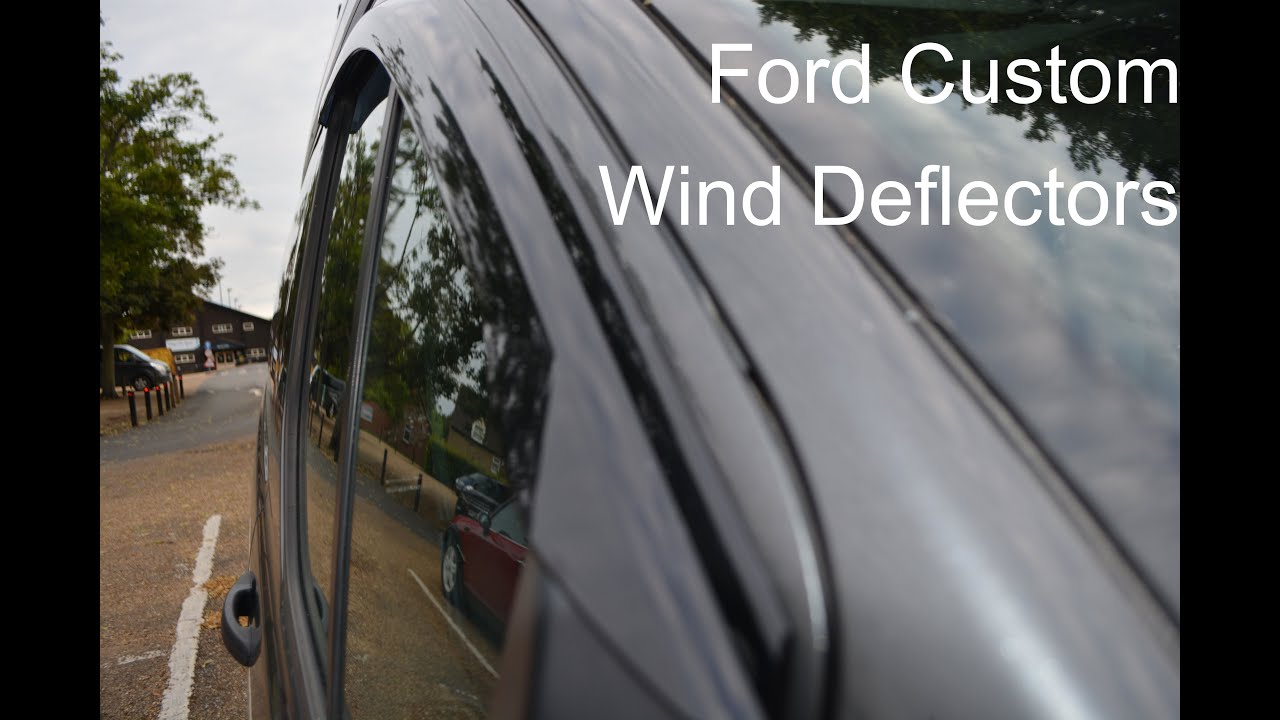 Watch video VLog 4 - Auto Clover Wind Deflectors fitted to a Ford Custom Video Now VLog 4 - Auto Clover Wind Deflectors fitted to a Ford Custom Video