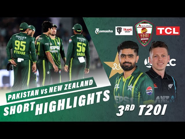 Short Highlights | Pakistan vs New Zealand | 3rd T20I 2024 | PCB | M2E2U