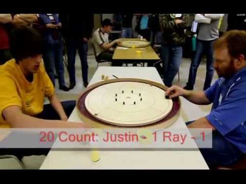 Crokinole Tournament Final - London 2010