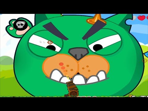 Angry Birds Collection 4 - CANNON BIRDS SHOOTING CAT SKILL GAME