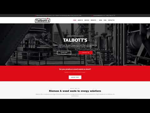 ubscribers Talbott's Biomass Energy Systems Ltd. Website | Studio Seventeen Design & Development