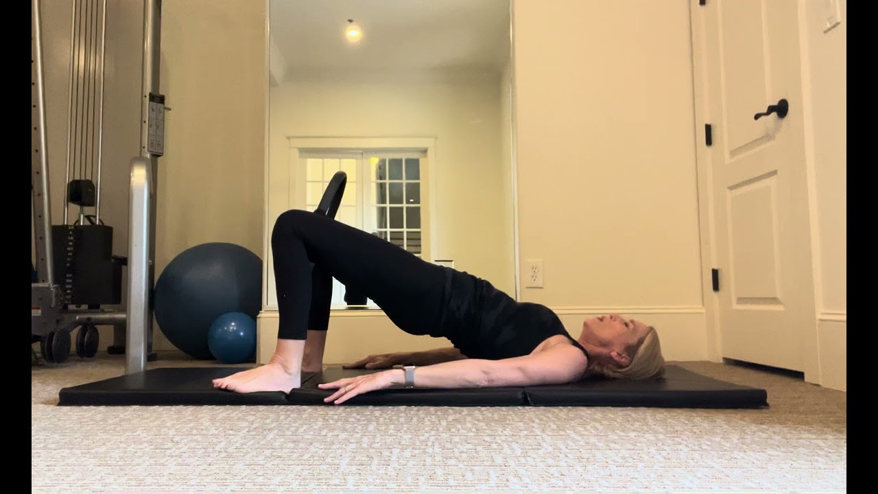Shoulder Bridge with Pilates Ring
