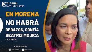 En Morena no habrá dedazos, confía Beatriz Mojica