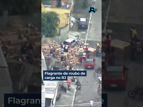 Flagrante de roubo de carga