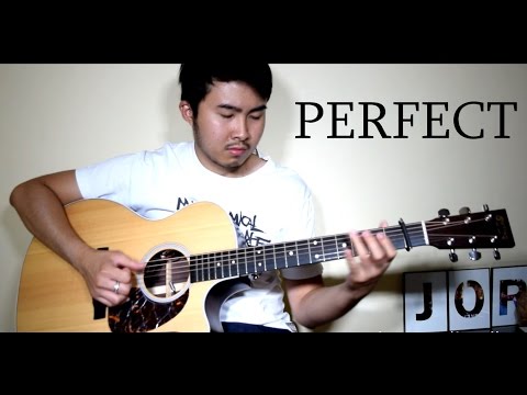 Ed Sheeran - Perfect (Fingerstyle cover by Jorell) INSTRUMENTAL | KARAOKE WITH LYRICS