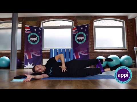 Great ways to use APPI's Pilates band for legs