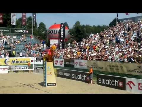 Wiewiór FIVB Beach Volleyball SWATCH World Tour Mazury 2012 - Ona Tańczy Dla Mnie