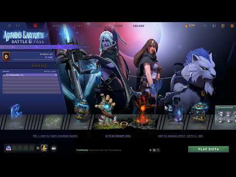 DOTA 2: NEW Battle Pass 2021 Showcasing "ALL REWARDS from BP LV. 1-500"