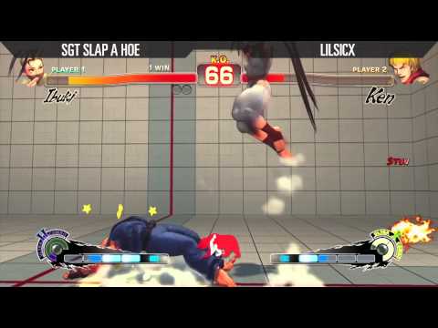 Sgt_Slap_A_Hoe (Ibuki) vs Lilsicx (Ken) CFD 8/16/14 USFIV Winner's Finals