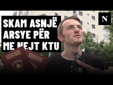 Burim Pacolli pyet të rinjtē në Gjilan, "a jeni t'u prite termin për vizë?" Befasohet nga përgjigjet