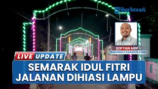 Warna-warni Lampu Hiasi Perkampungan Trenggalek saat Lebaran, Ada Berbagai Macam Lomba
