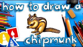 How To Draw A Realistic Chipmunk
