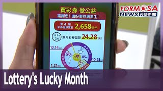 Taiwan Lottery reports astonishing profits of NT$2 billion in February