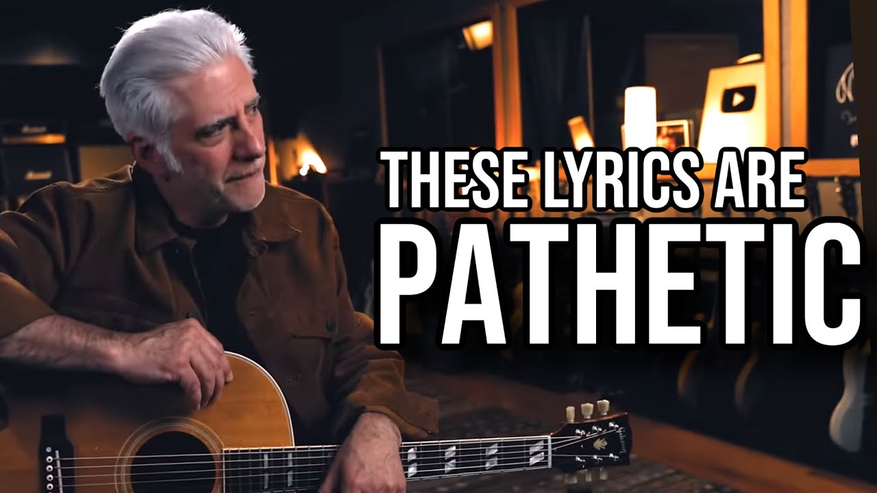 Today’s Lyrics Are Pathetically Bad