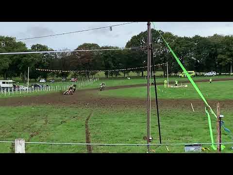 Grasstrack Unlimited solo final (crash)!