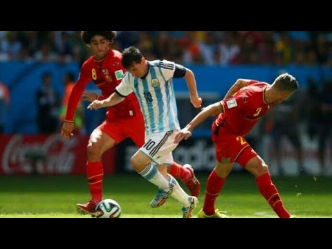 Lionel messi vs Belgium● world cup 2014