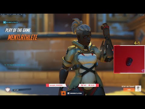 POTG! 51 ELIMS! 23K DMG! GALE SOJOURN OVERWATCH 2 SEASON 3 TOP 500 GAMEPLAY