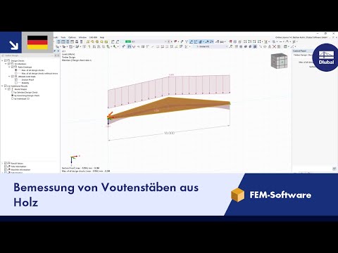 Bemessung von Voutenstäben aus Holz