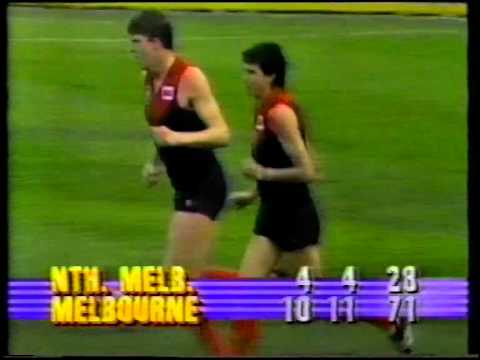 1987 1st Elimination Final - North Melbourne vs Melbourne