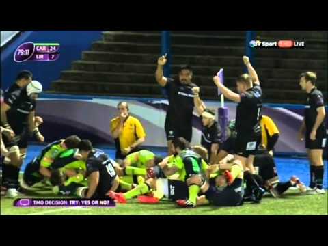Penalty try, against Cardiff