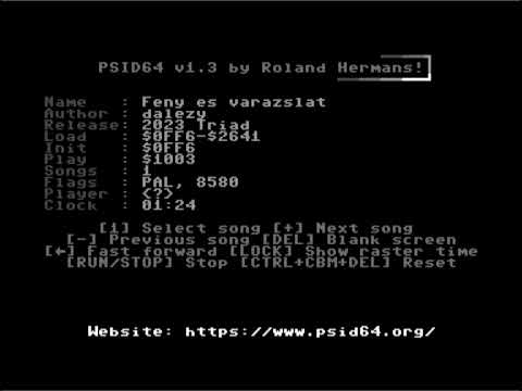 C64 Music: Fény és varázslat [2sid] by Triad !  1 October  2023!