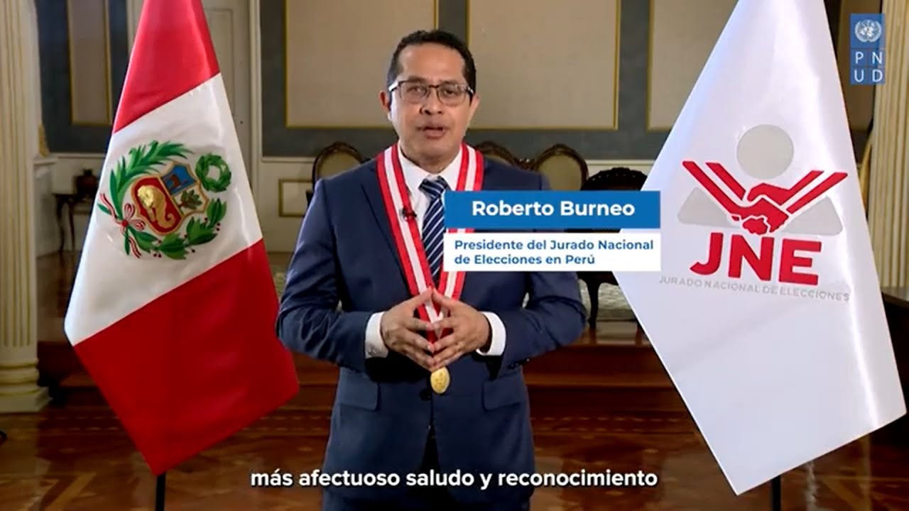 Jurado Nacional de Elecciones (JNE) - Roberto Burneo Bermejo