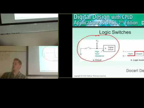 Digital Electronics, 2.3-2.4 DeMorgan's Theorem, LEDs & switches