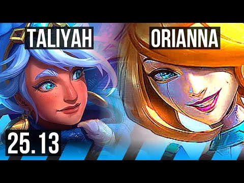 TALIYAH vs ORIANNA (MID) | KR Master | 25.13