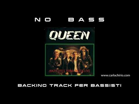 Crazy Little Thing Called Love Queen NO BASS backing track per bassisti Suona tu il Basso (Bassless)