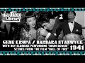 GENE KRUPA BARBARA STANWYCK ROY ELDRIDGE - "Drum Boogie" from Ball of Fire, 1941 | THE JAZZ LIBRARY