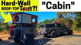 🎥 EXCLUSIVE FIRST LOOK: Sparks Overland HARD SIDED Roof Top Tent! 🏕️