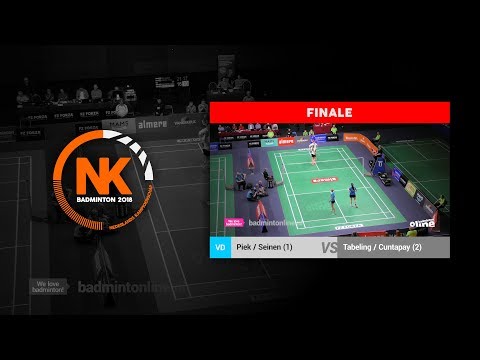Selena Piek / Cheryl Seinen vs Iris Tabeling / Samantha Cuntapay (VD, FINALE) - NK Badminton 2018