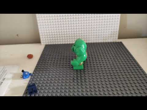 how headless hulk destroys person #lego #legoaddict #shorts