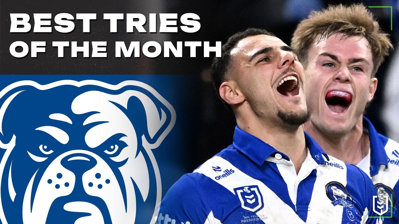 Canterbury-bankstown Bulldogs Top Tries of August | NRL Highlights 2026