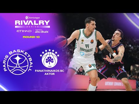 Faried BLOCKED It Barefoot | Paris - Panathinaikos | R10 EUROLEAGUE BASKETBALL 2025-26