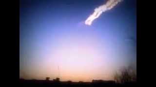 preview picture of video 'The explosion of a meteorite in Chelyabinsk'