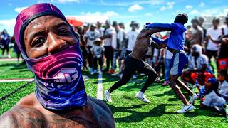 NFL Player Masked Up & BODIED Everybody! ($10,000 Memphis 1ON1’s)