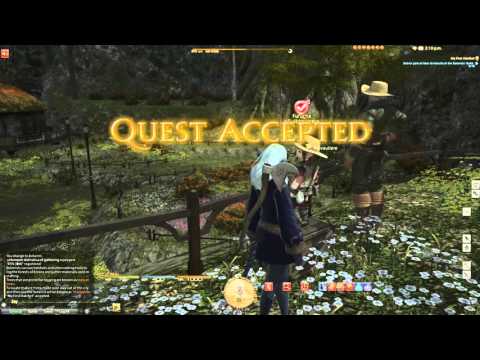 [PC] Final Fantasy XIV ARR (Botanist) - Way of the Botanist (Lv 1-15)