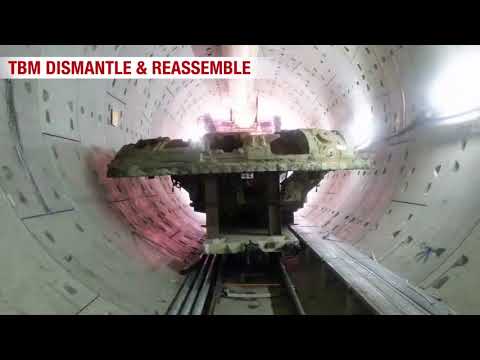 Sambo E&C TBM Tunneling Singapore LTA Contract 923 925